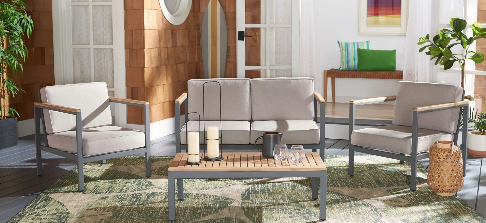 Chicopee 4 pc Outdoor Living Set