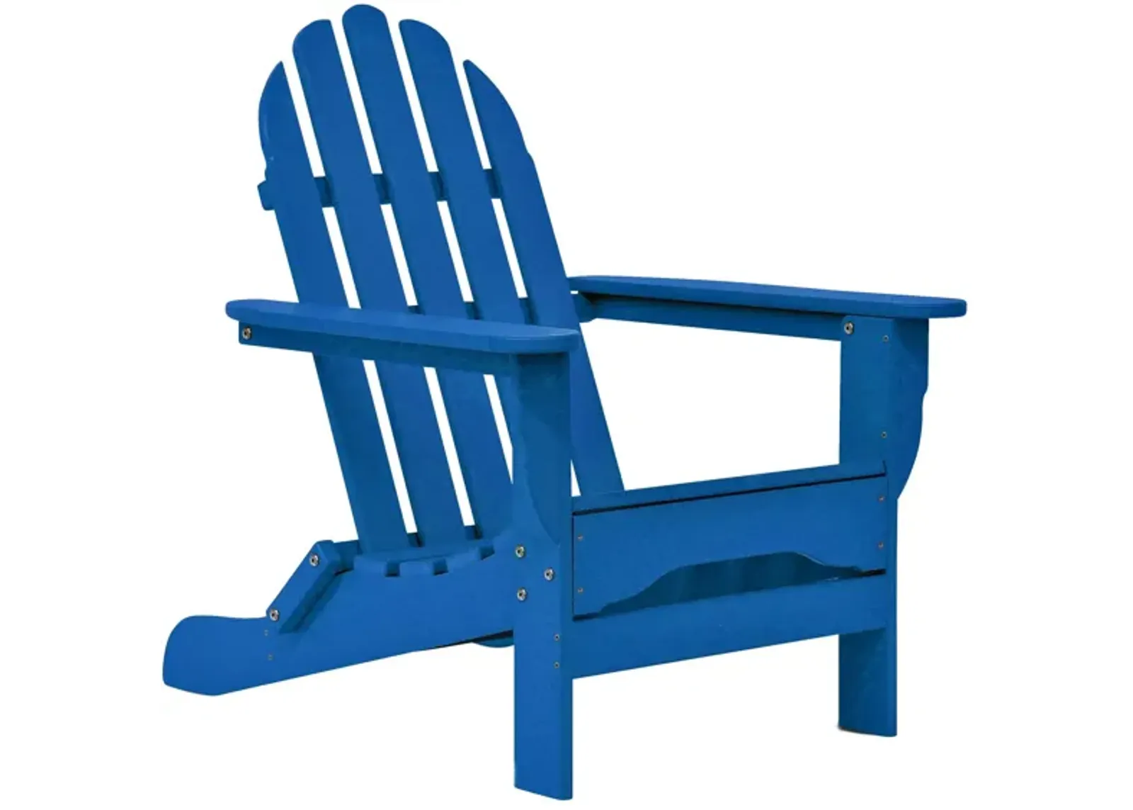 Icon Static Adirondack Chair in "Royal Blue" by DUROGREEN OUTDOOR