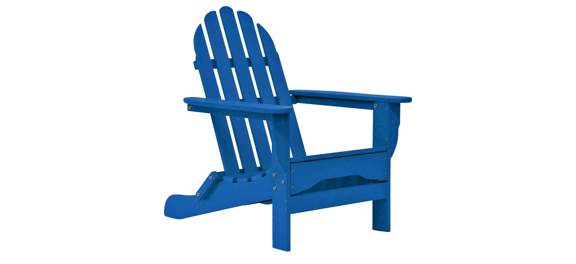 Icon Static Adirondack Chair in "Royal Blue" by DUROGREEN OUTDOOR