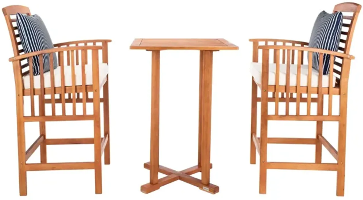 Garretson 3-pc. Outdoor Pub Table Set