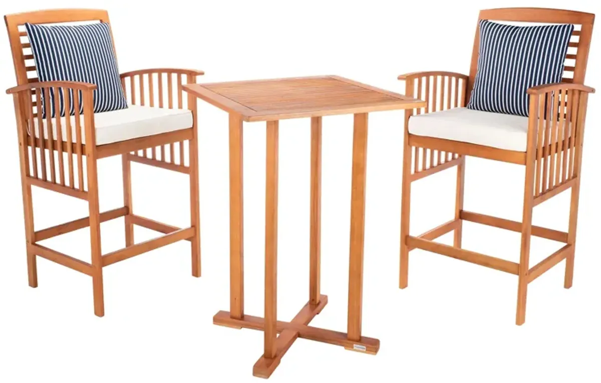 Garretson 3-pc. Outdoor Pub Table Set