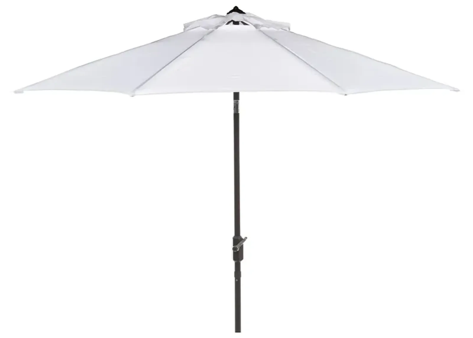 Ortega UV Resistant 9 ft Auto Tilt Crank Umbrella in Yellow by Safavieh