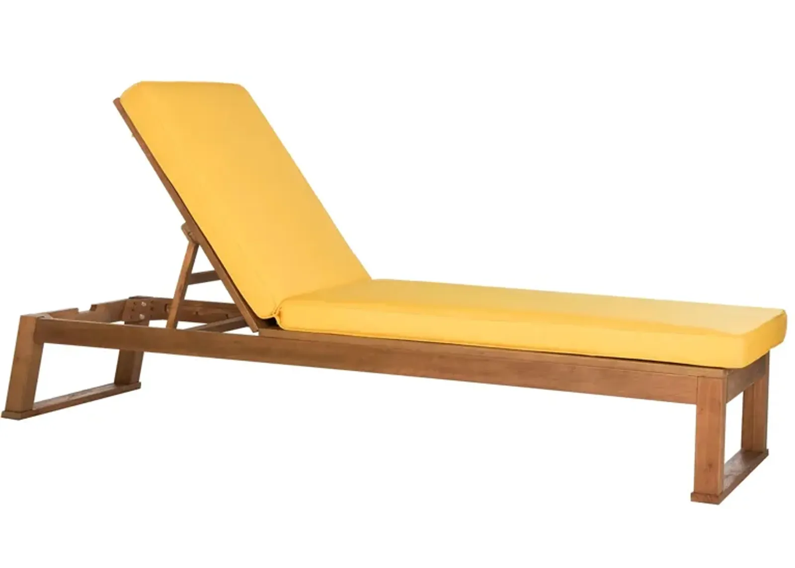 Sebesi Sunlounger in Natural / White by Safavieh