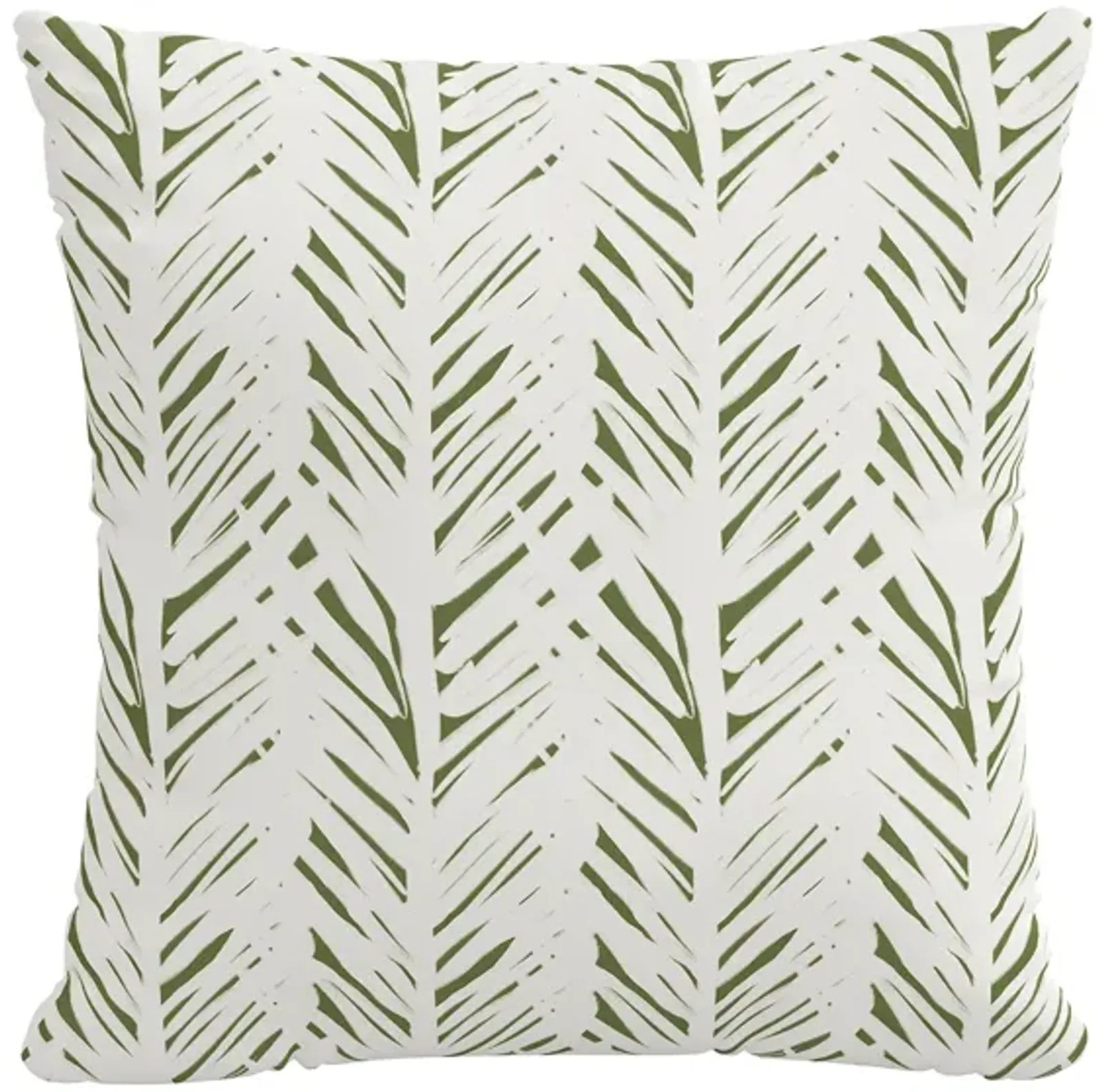 22" Outdoor Brush Palm Pillow