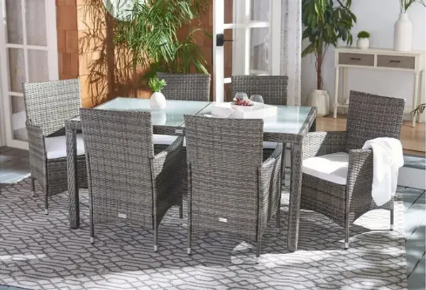 Hendrick 7-pc. Outdoor Dining Set