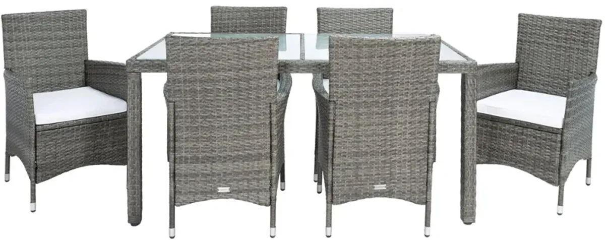 Hendrick 7-pc. Outdoor Dining Set