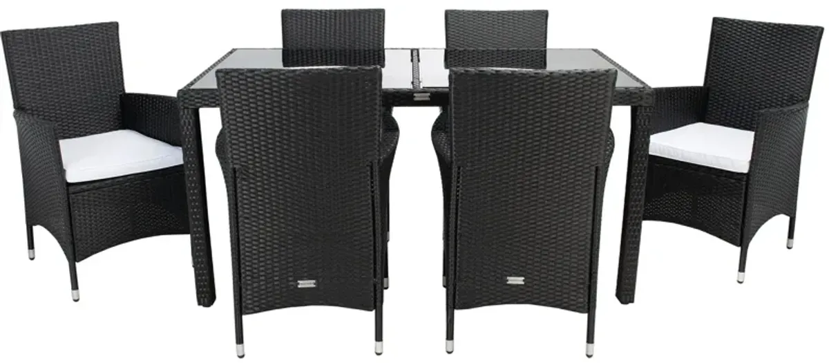 Hendrick 7-pc. Outdoor Dining Set