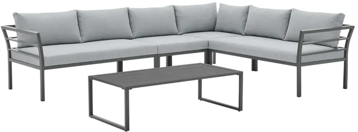 Sunnyside 5 Pc Outdoor Conversation Set