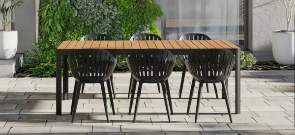 Urban Zen 7-pc. Patio Dining Set
