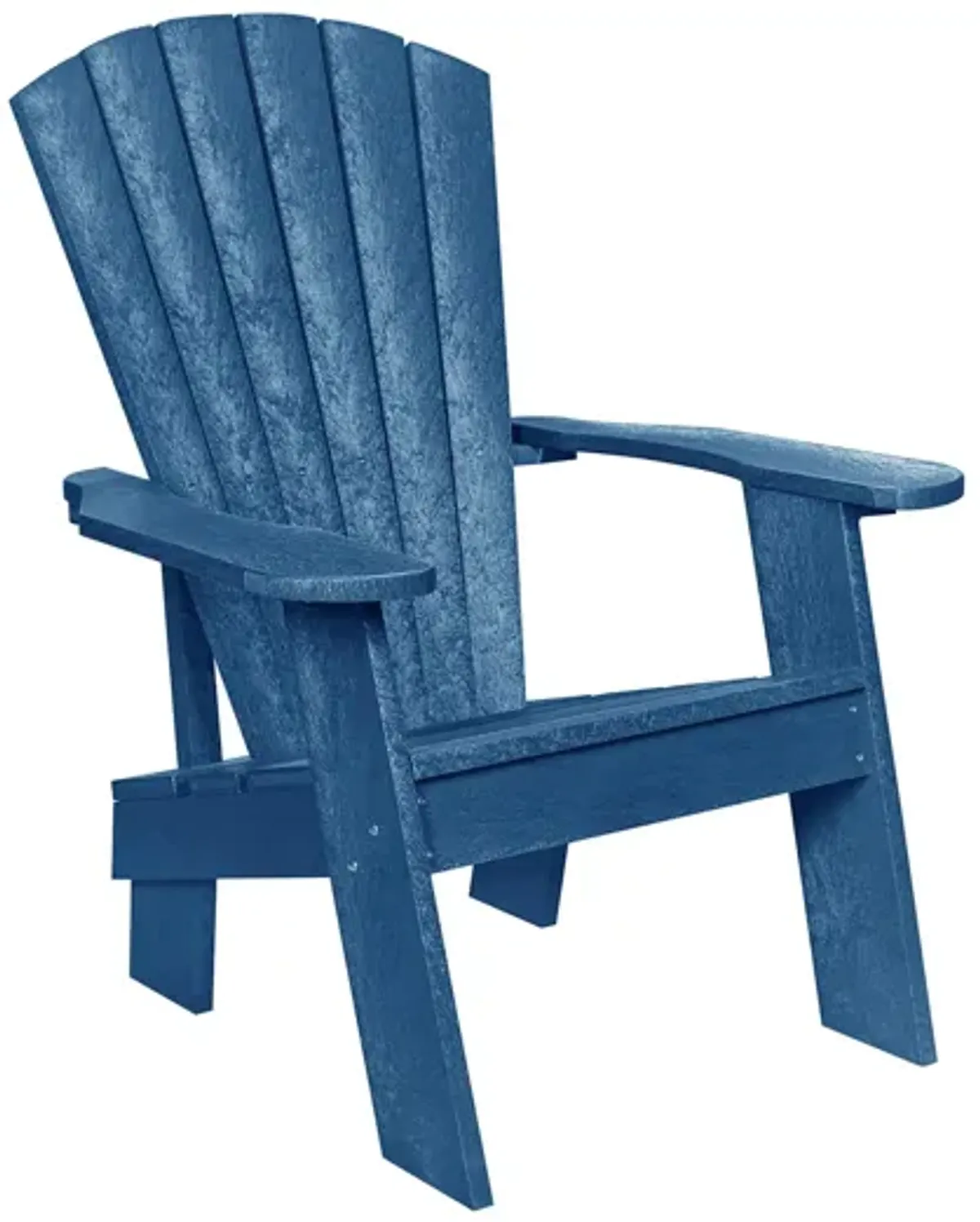 Capterra Casual Recycled Outdoor Adirondack Chair in Pacific Blue by C.R. Plastic Products