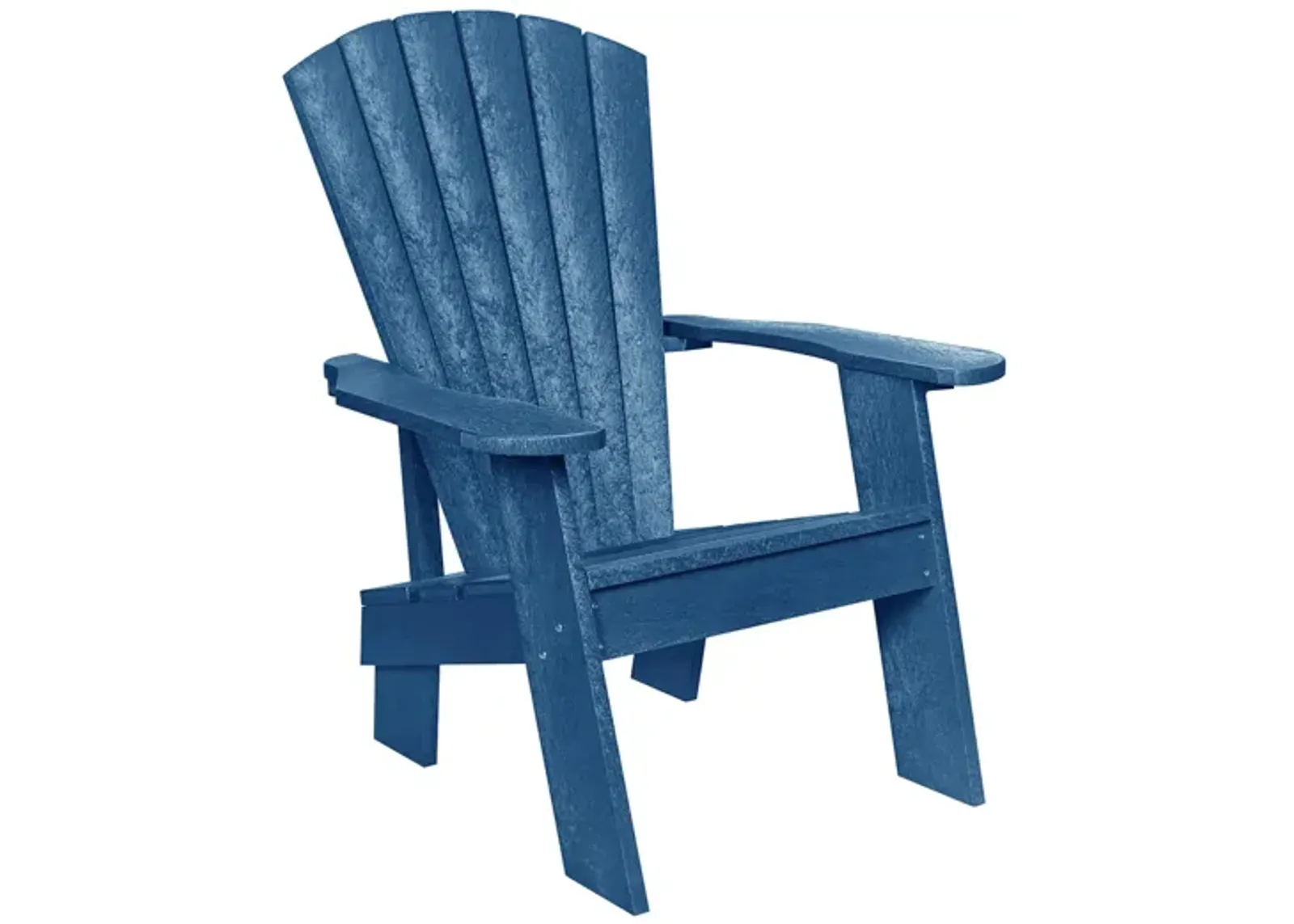 Capterra Casual Recycled Outdoor Adirondack Chair in Pacific Blue by C.R. Plastic Products