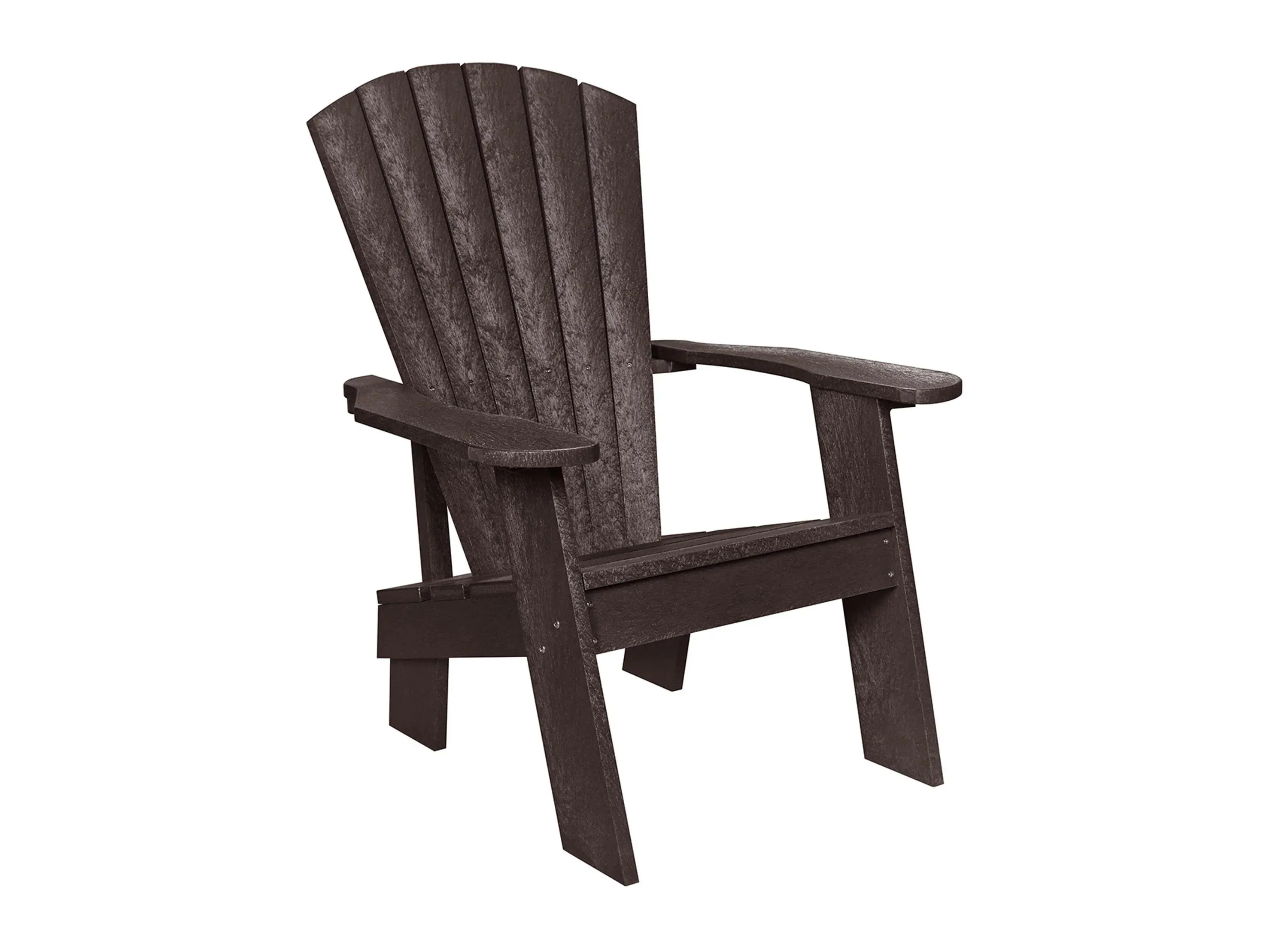 Capterra Casual Recycled Outdoor Adirondack Chair in Terra by C.R. Plastic Products