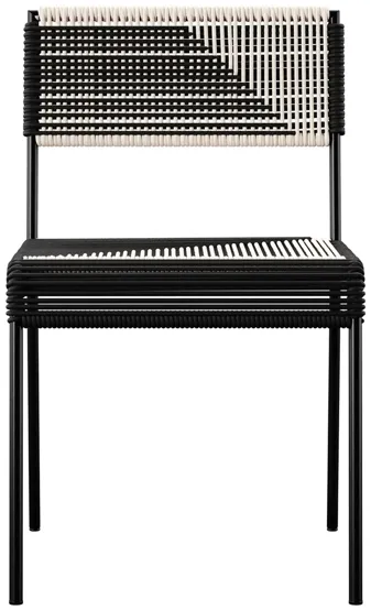 San Pedro Outdoor Chairs - Set of 2 in Black by SEI Furniture