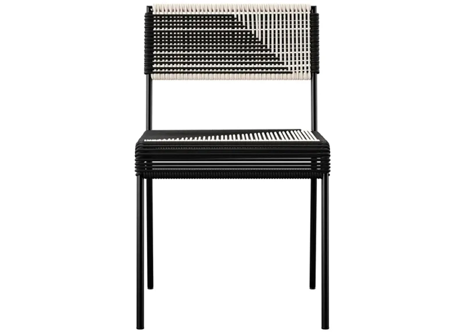 San Pedro Outdoor Chairs - Set of 2 in Black by SEI Furniture