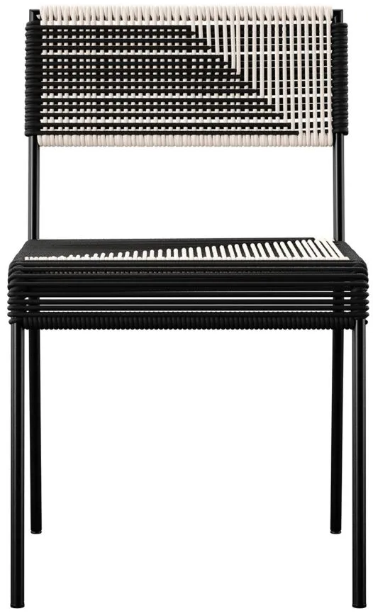 San Pedro Outdoor Chairs - Set of 2 in Black by SEI Furniture