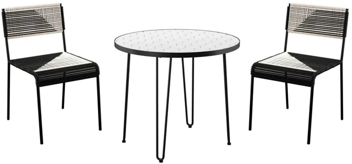 San Pedro 3-pc. Outdoor Dining Set