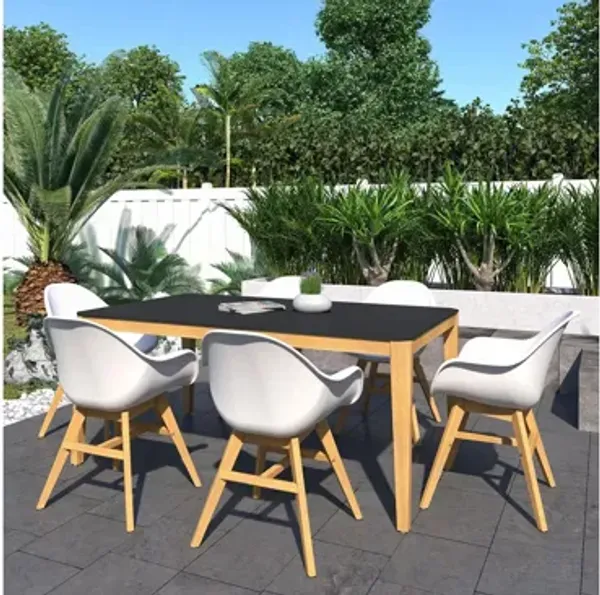 Amazonia Outdoor 7-pc. Eucalyptus Wood Dining Set