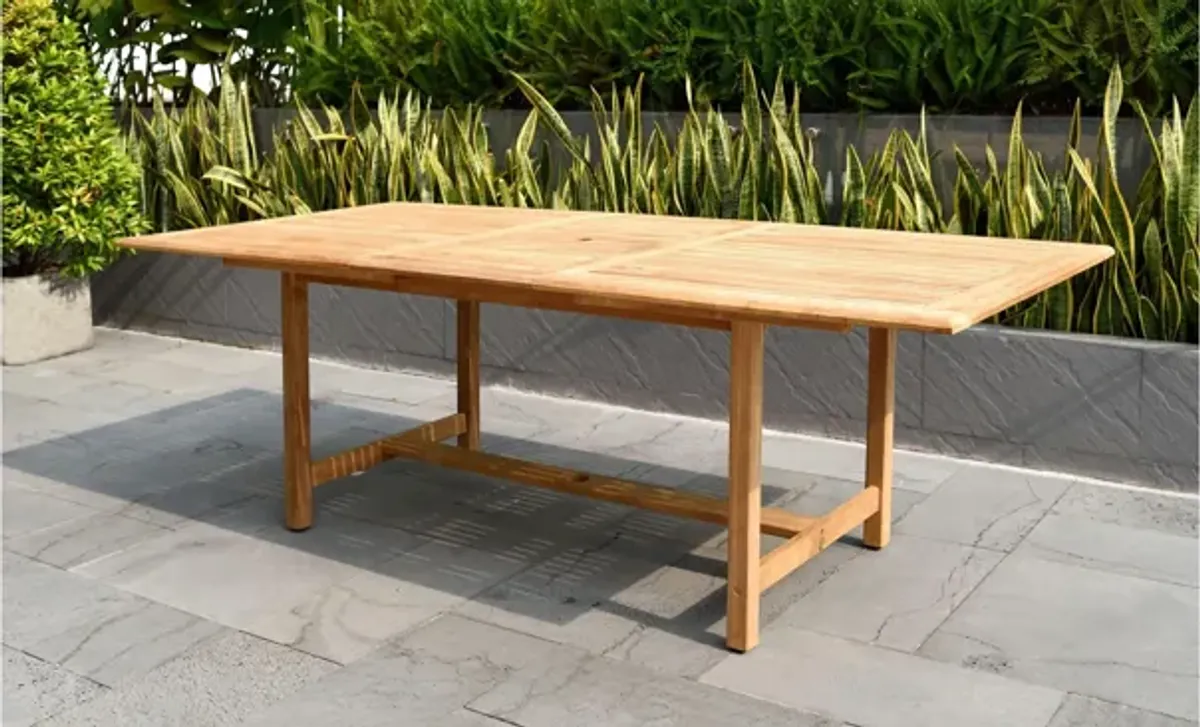 Amazonia Outdoor 7-pc. Teak Wood Dining Set
