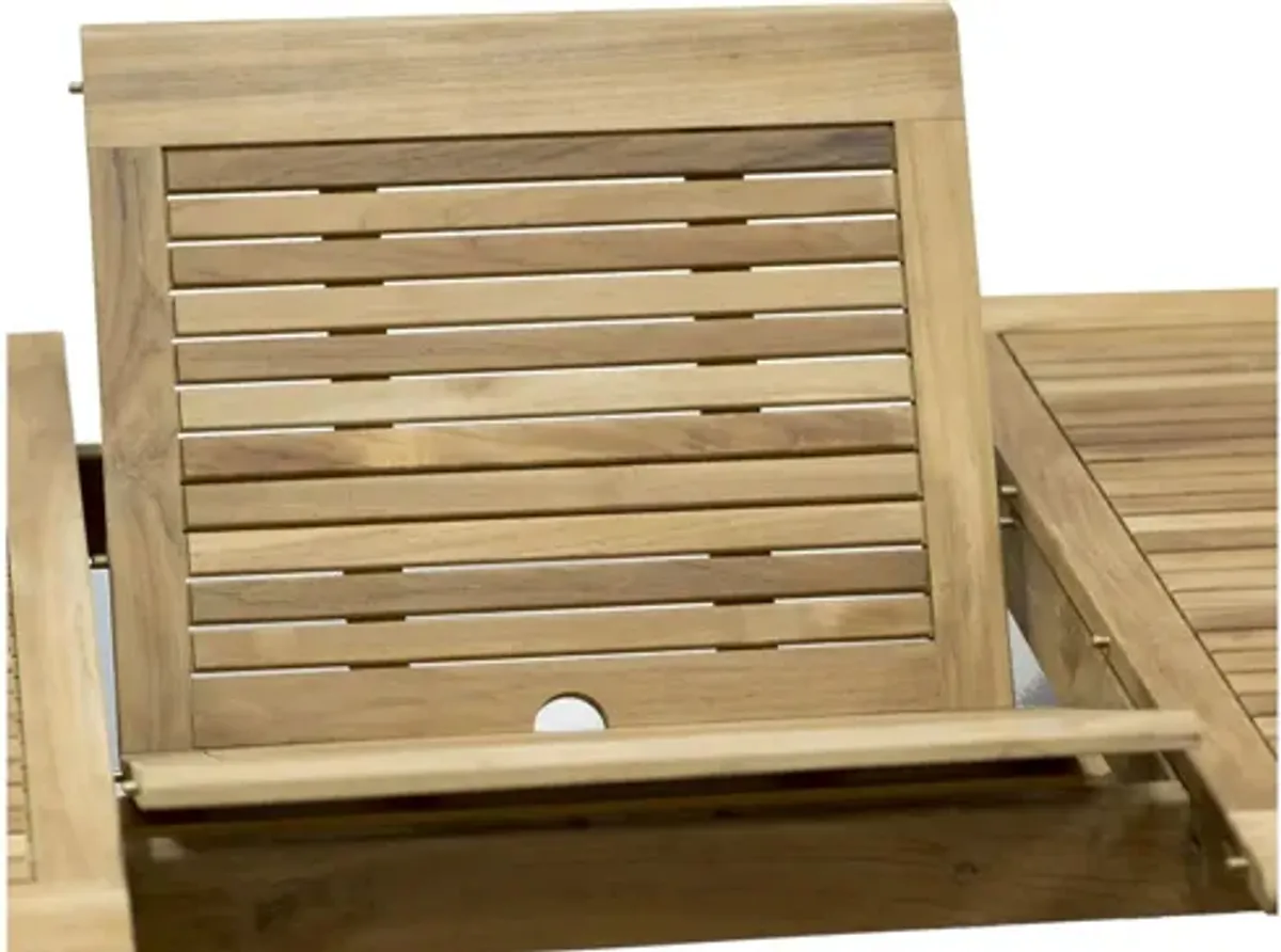 Amazonia Outdoor 7-pc. Teak Wood Dining Set