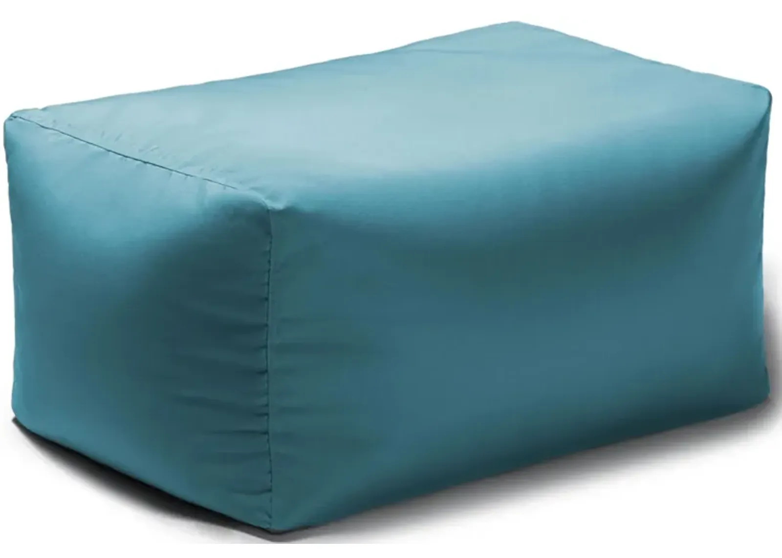 Lamont Outdoor Bean Bag Ottoman in Faye Ash by Foam Labs