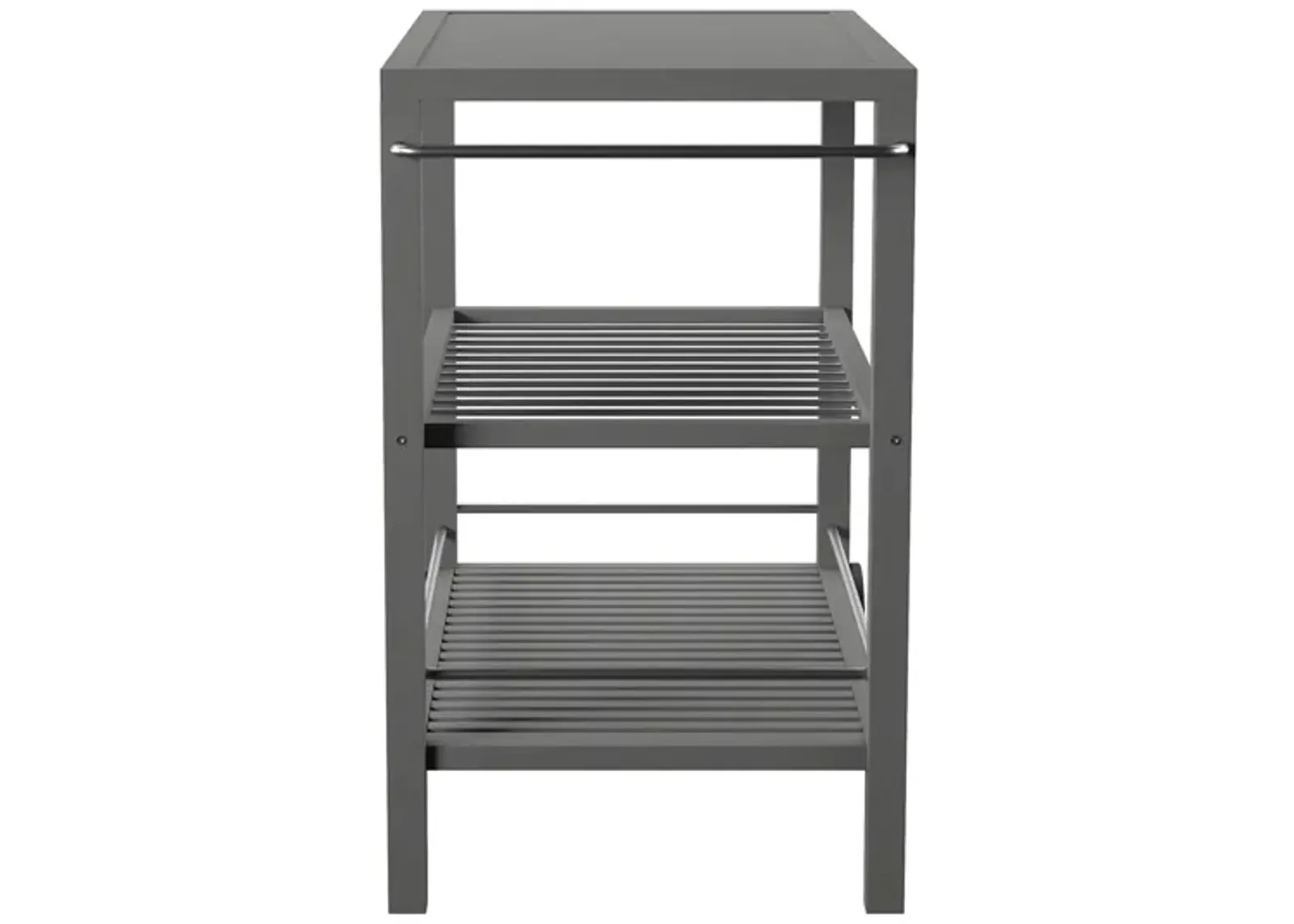 Morgan Outdoor Kitchen/Serving Cart in Gray by SEI Furniture