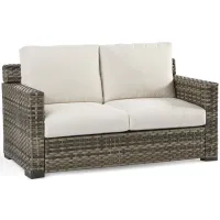 New Java Outdoor Loveseat in Sandstone by South Sea Outdoor Living