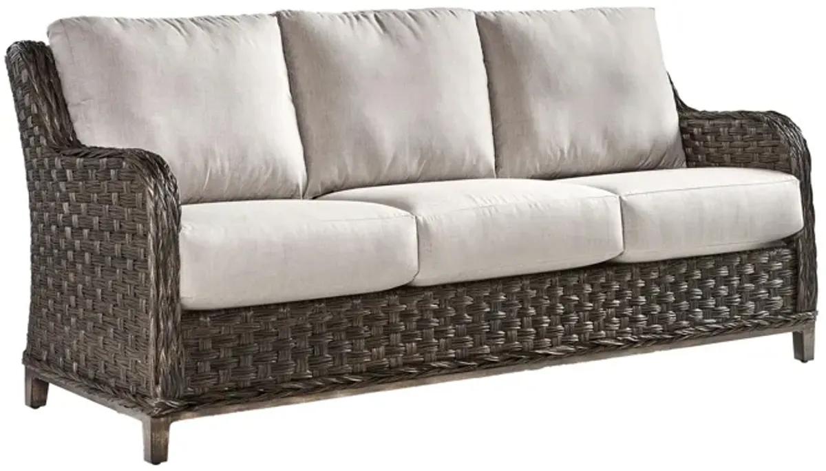 Grand Isle Dkc Outdoor Sofa in Dark Carmel by South Sea Outdoor Living