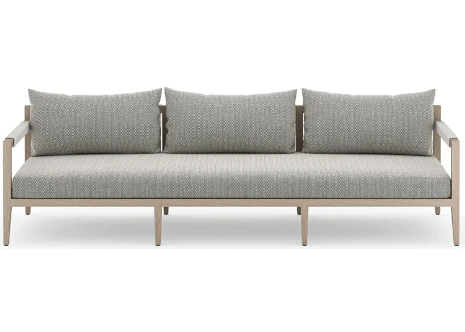 Sherwood Outdoor 93" Sofa in Faye Ash by Four Hands