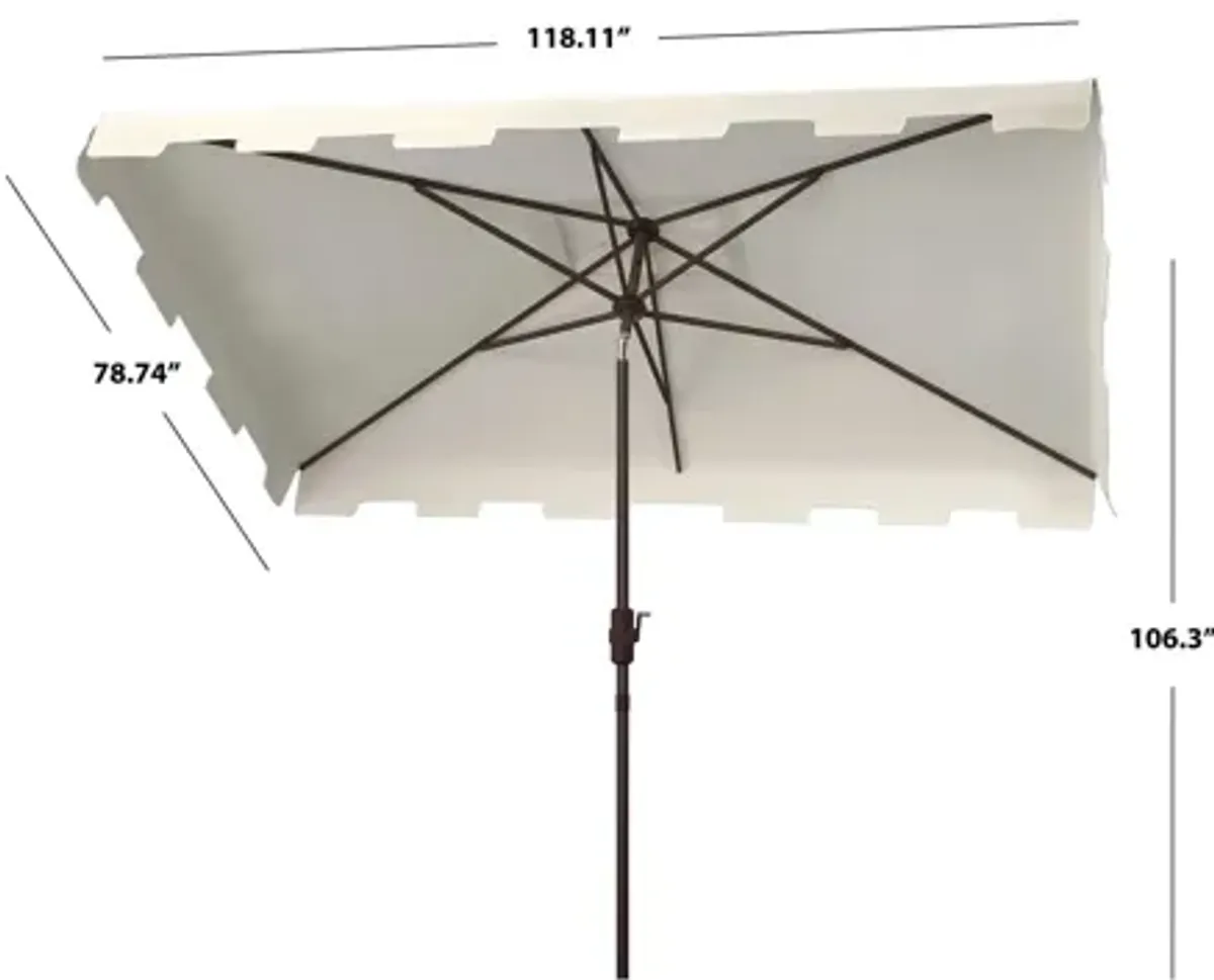 Burton 6.5 X 10 ft Rect Market Umbrella