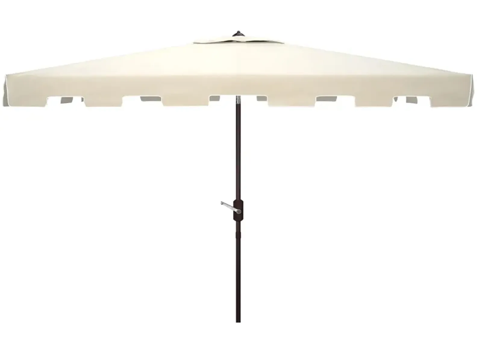 Burton 6.5 X 10 ft Rect Market Umbrella in Natural by Safavieh