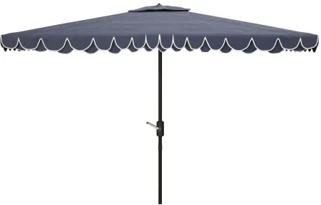 Chandler Rect Umbrella in Light Gray by Safavieh