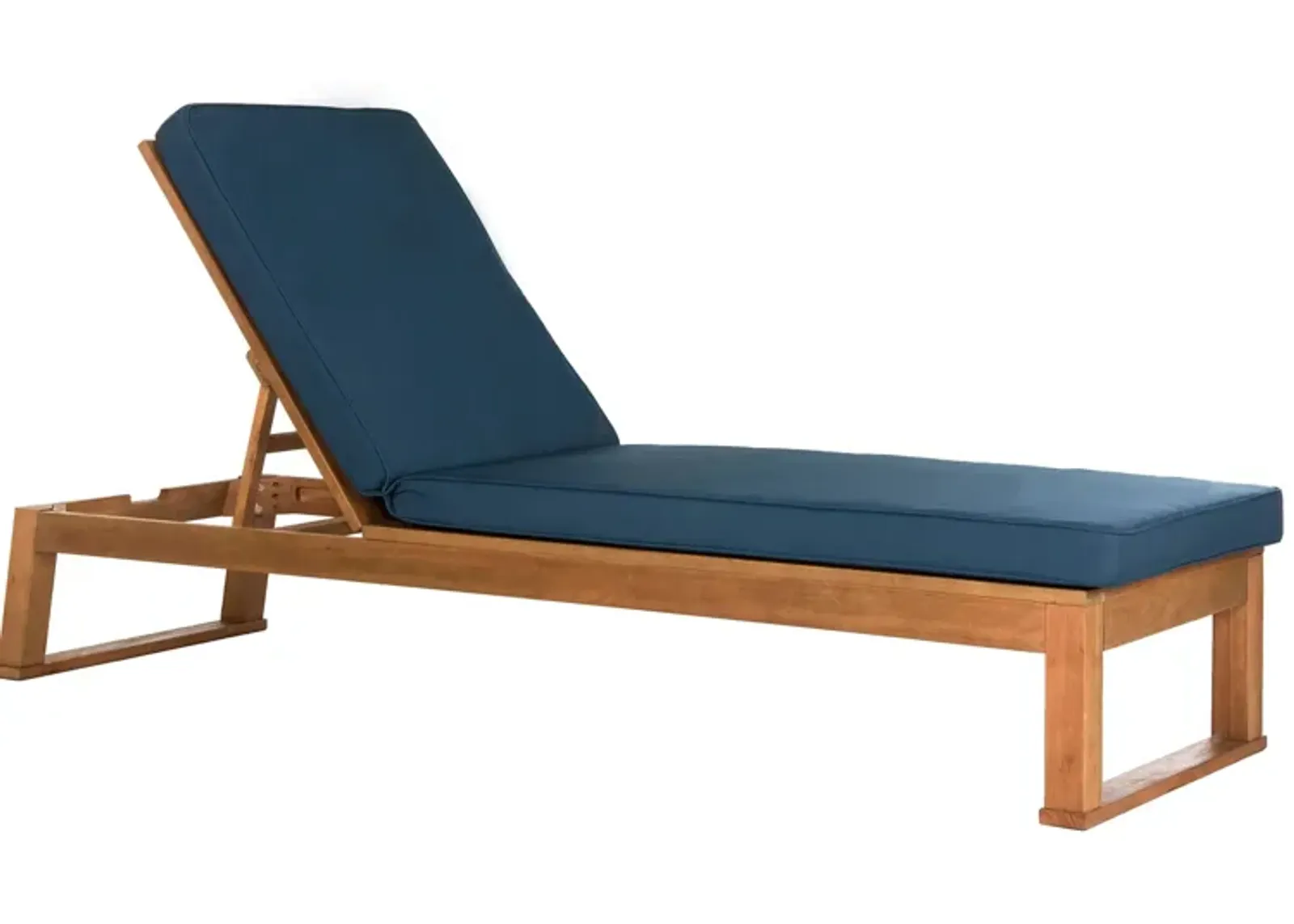 Sebesi Sunlounger in Ash Gray by Safavieh