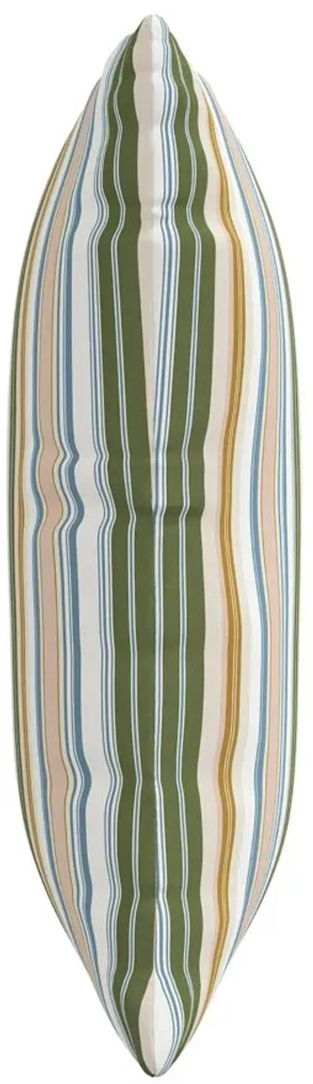 20" Outdoor Serape Stripe Pillow in Serape Stripe Beach by Skyline