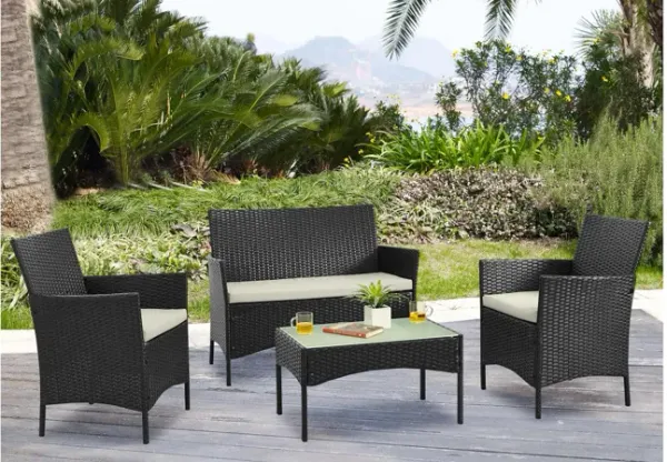Imperia 4 Pc Outdoor Conversation Patio Set