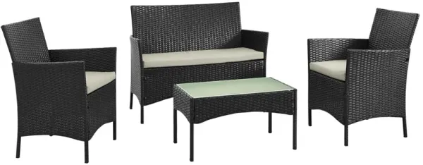 Imperia 4 Pc Outdoor Conversation Patio Set