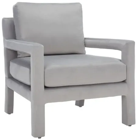 Kye Accent Chair in Grey by Safavieh