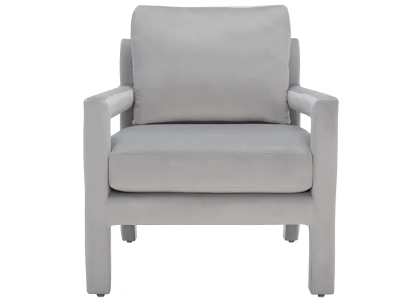 Kye Accent Chair in Grey by Safavieh