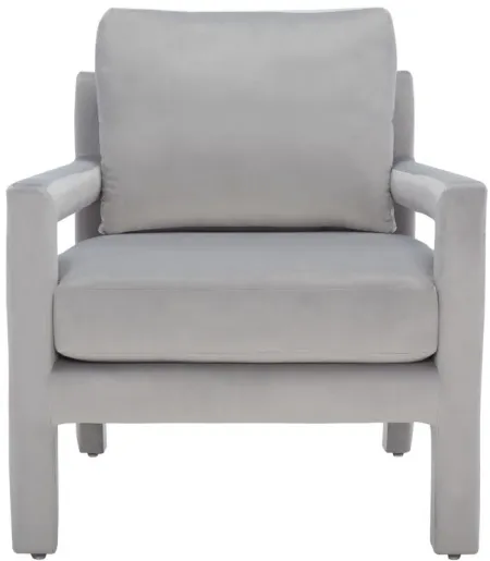 Kye Accent Chair in Grey by Safavieh