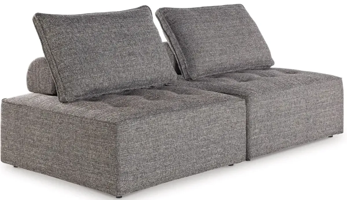 Bree Zee 2-Pc. Outdoor Sectional in Gray by Ashley Furniture