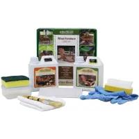 Hardwood Furniture Care and Maintenance Kit in Green by Outdoor Interiors
