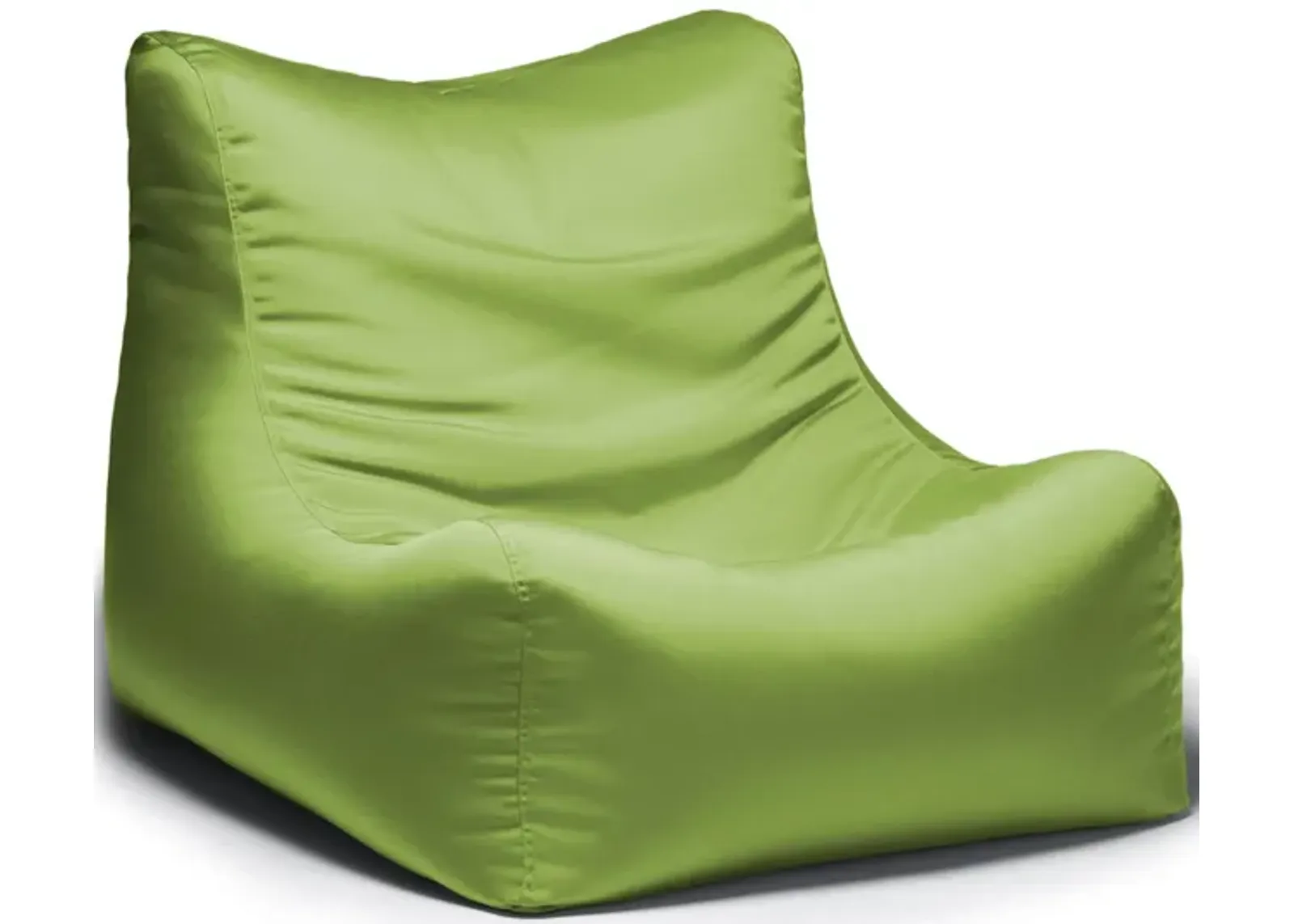 Tobin Outdoor Bean Bag Chair in Faye Ash by Foam Labs