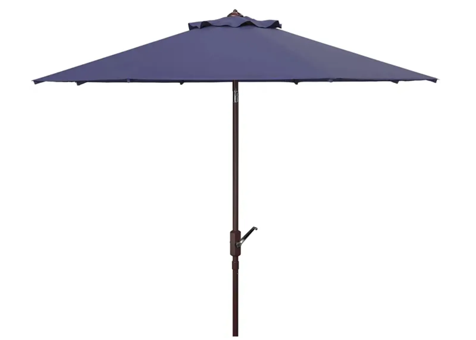 Herla Patio Umbrella in Brown by Safavieh