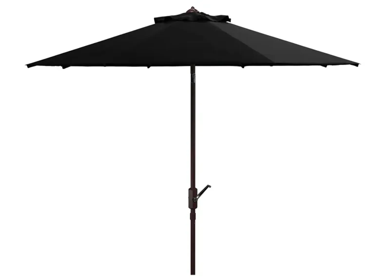 Herla Patio Umbrella in Gray by Safavieh