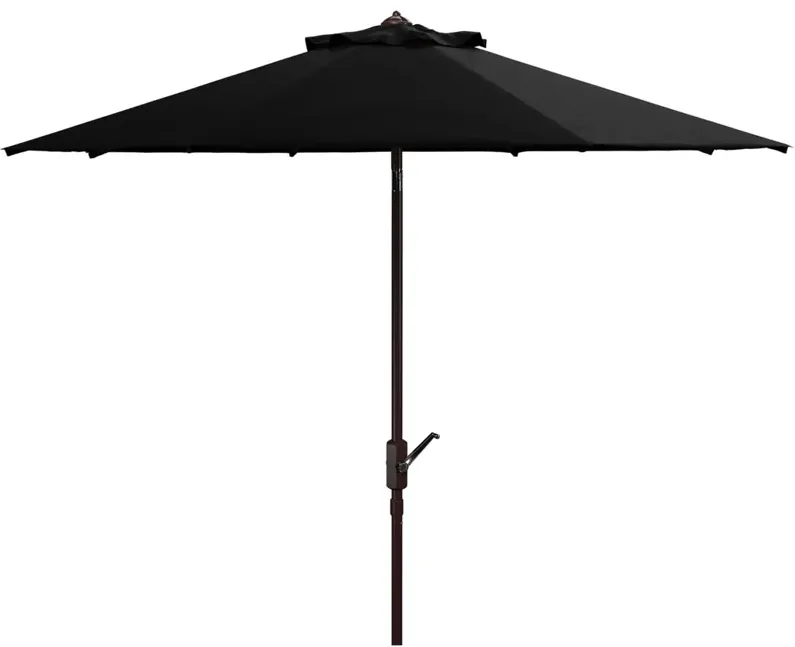 Herla Patio Umbrella in Gray by Safavieh