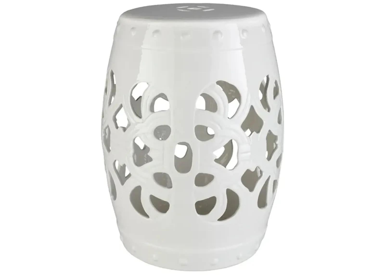 Brinnon Garden Stool in Iris by Surya