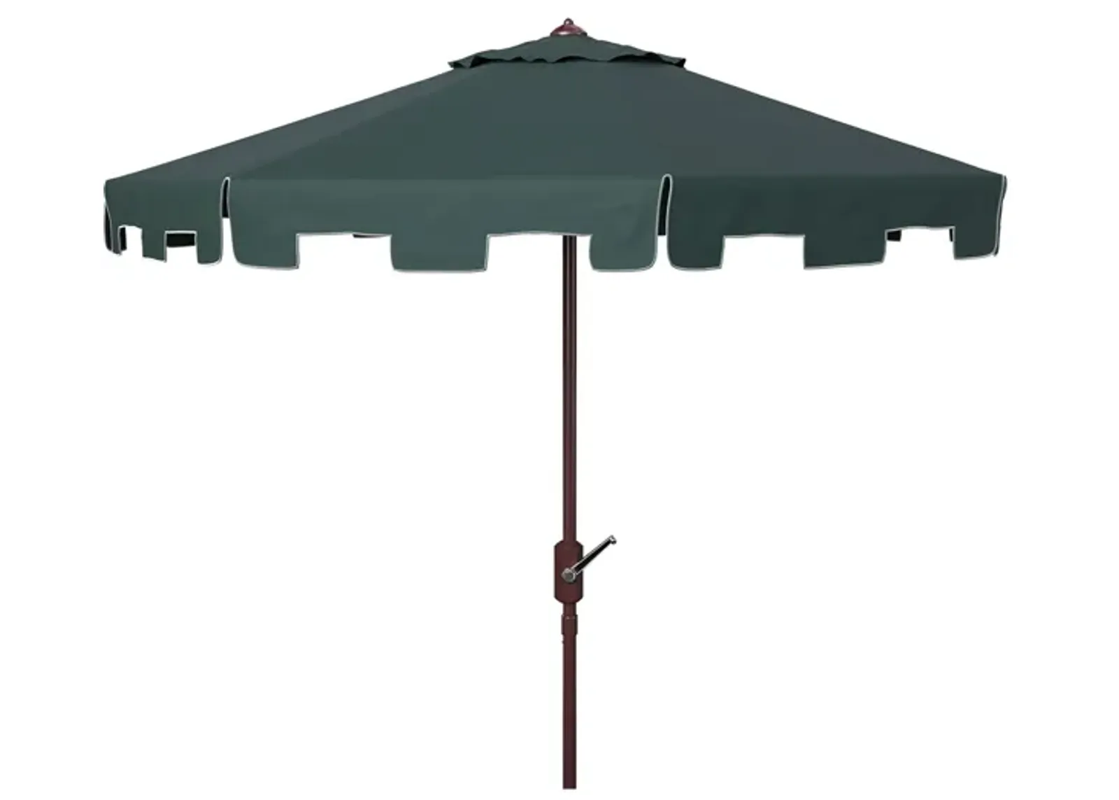 Zimmerman 11' Patio Umbrella in Gray by Safavieh