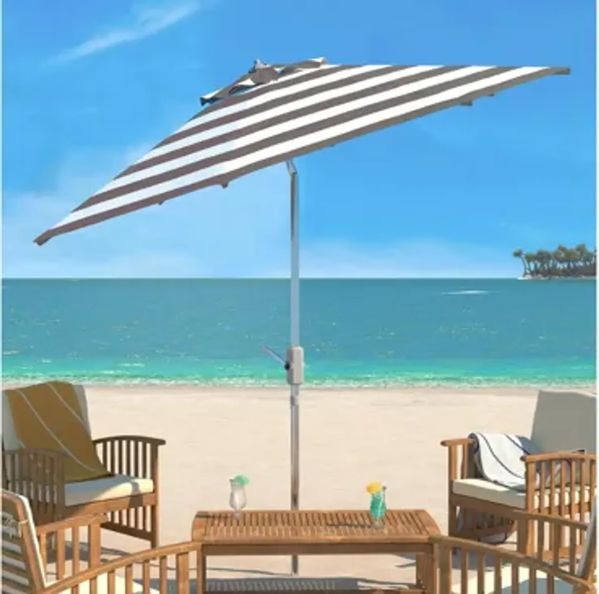 Iris 9' Patio Umbrella