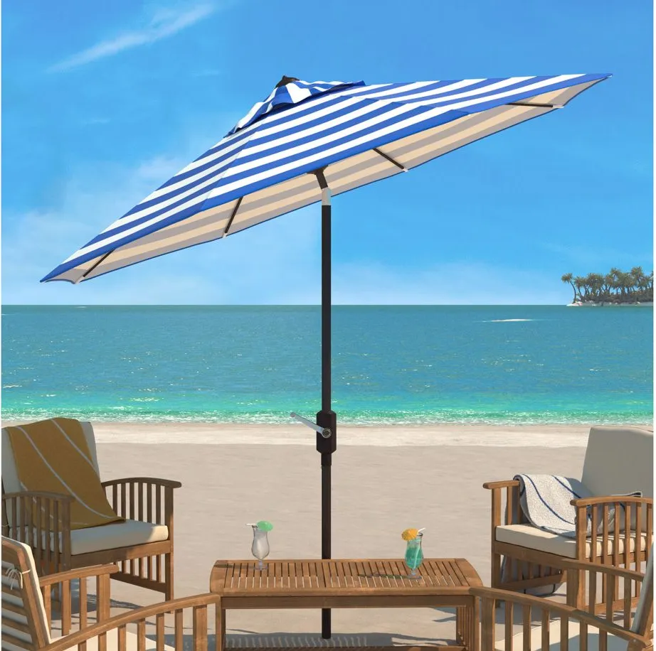 Iris 9' Patio Umbrella in White by Safavieh