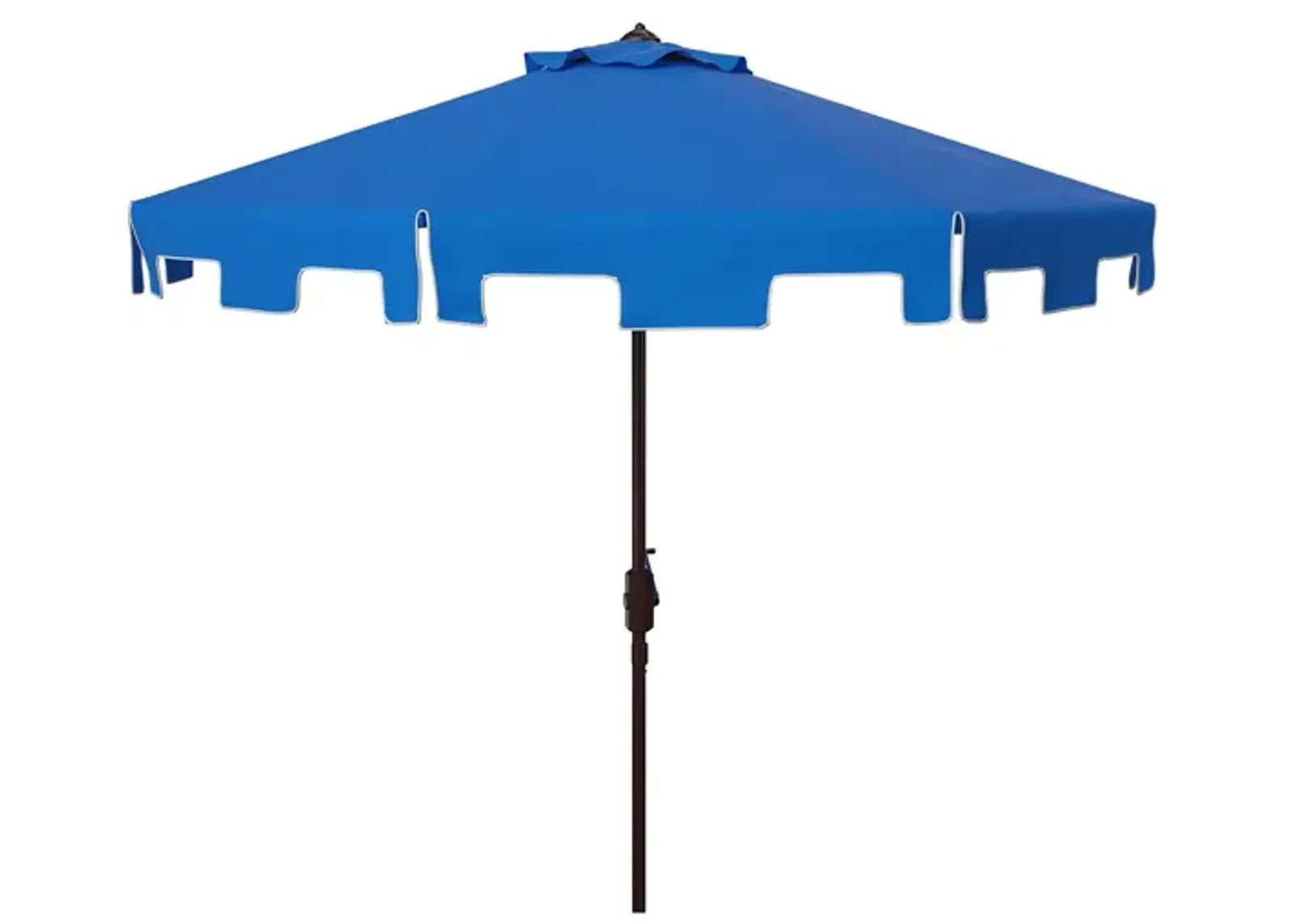 Zimmerman 9' Patio Umbrella in Teak by Safavieh