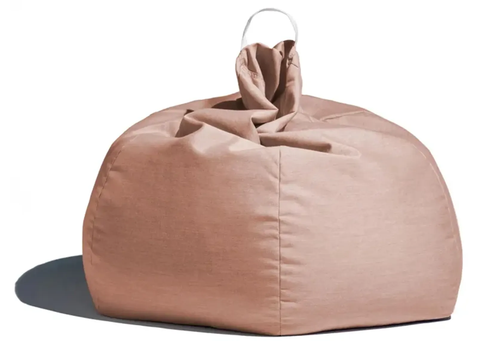 Aston Outdoor Bean Bag Chair with Cover in Brown by Foam Labs